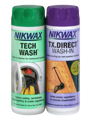 Nikwax Tech Wash/ TX.Direct© Wash-In Twin Pack 300ml